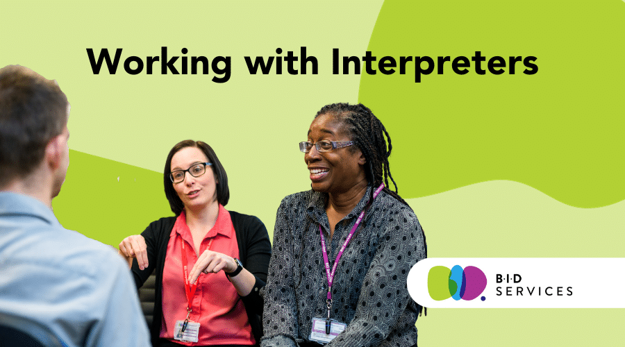 Working with interpreters
