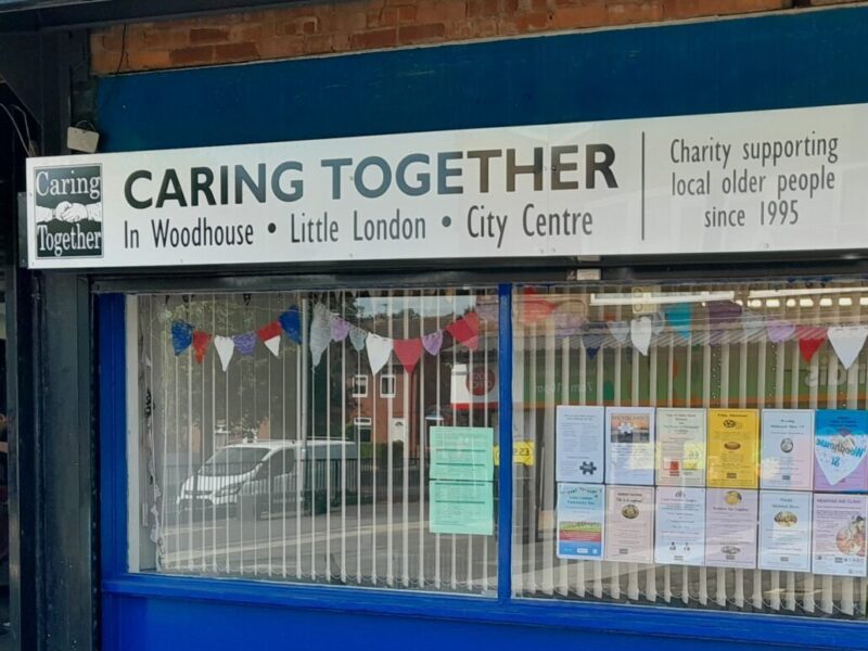 Image of the outside of Caring together hub
